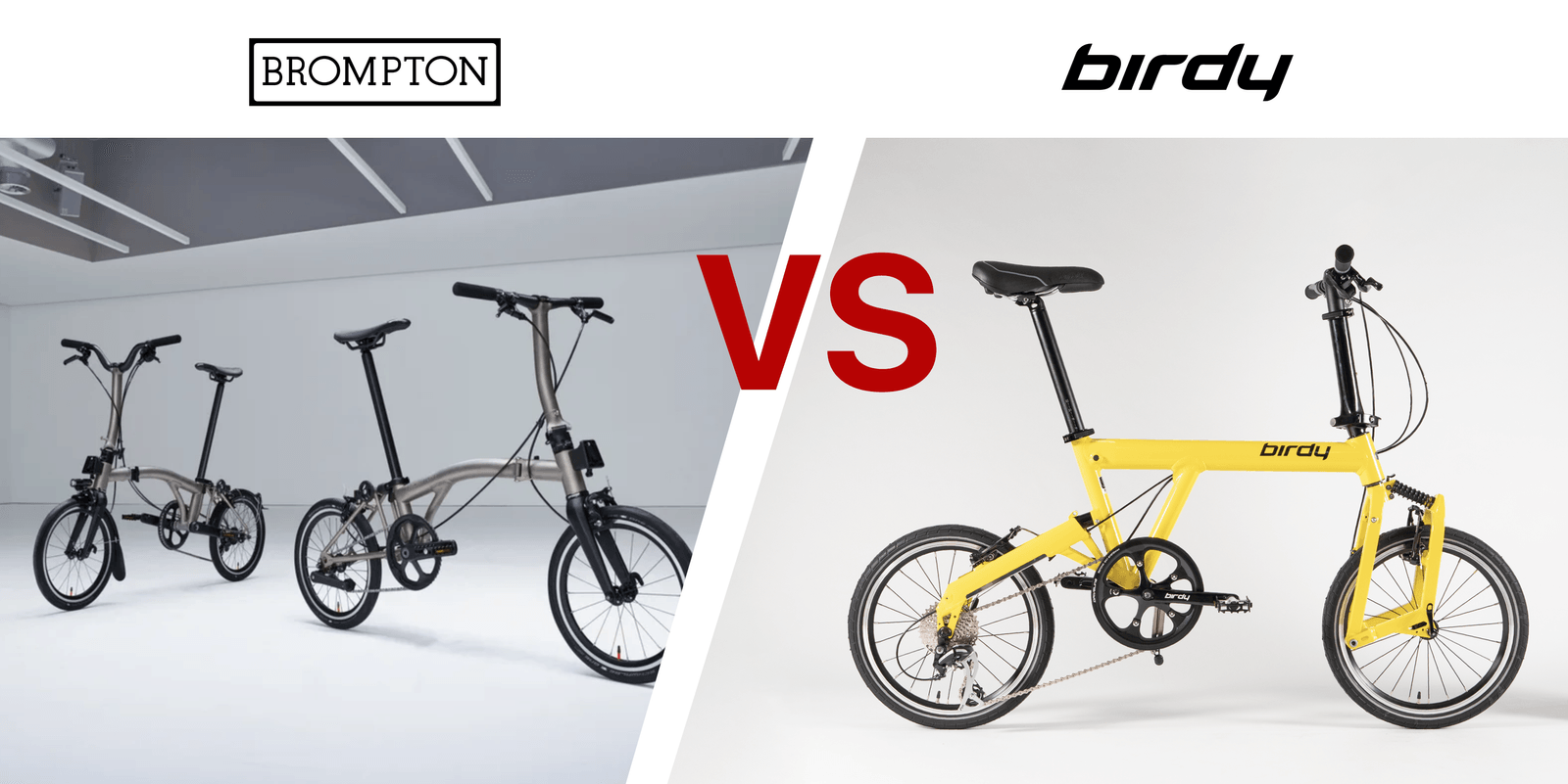 Comparing Speed Birdy vs. Brompton Foldable Bikes